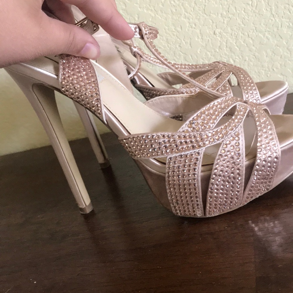 7.5 Blush pink Steve Madden heels